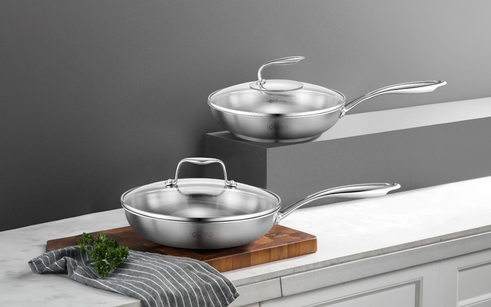 CHẢO 4 LỚP INOX OLIVO STEVE X - Hàng chính hãng