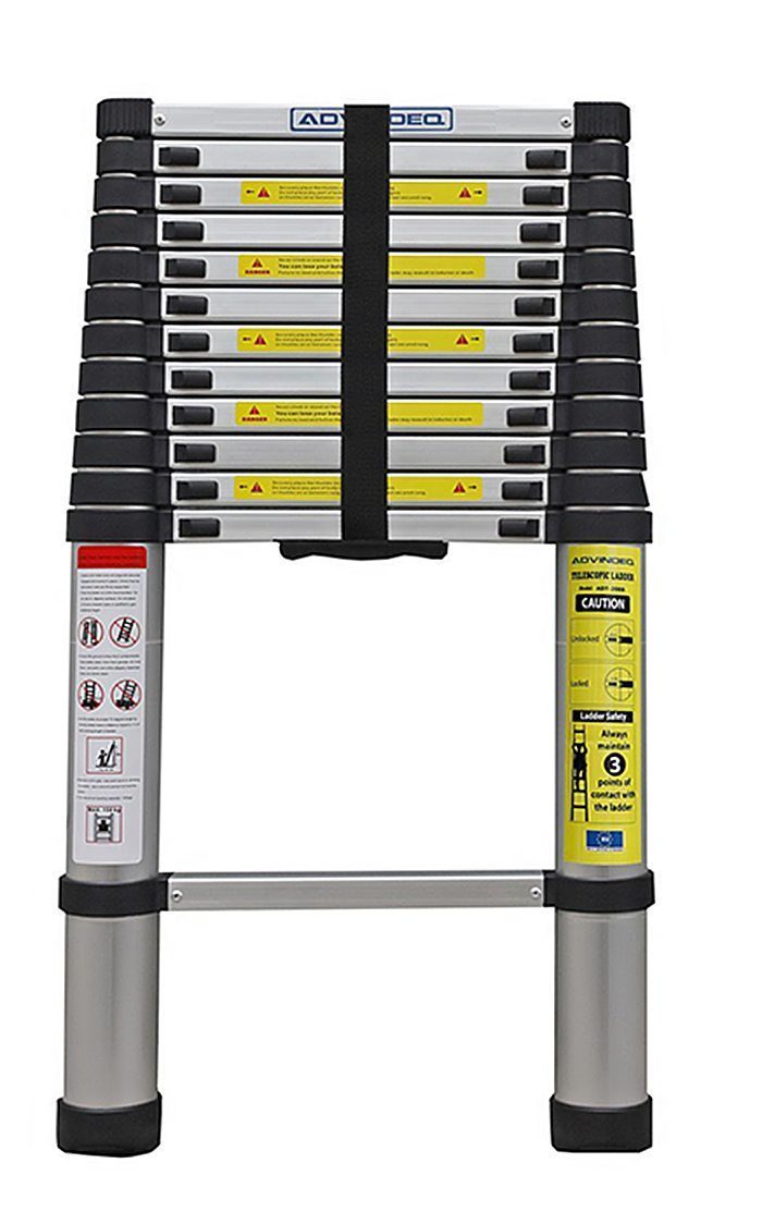 Thang nhôm rút gọn đơn Advindeq ADT212B - Hàng chính hãng