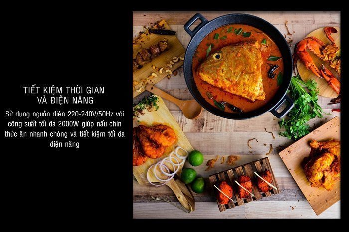 Bếp điện từ Taka TKE996 - Hàng chính hãng