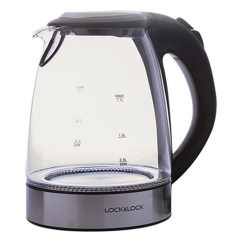 Ấm điện đun nước thủy tinh Lock&Lock EJK317BLK - Hàng chính hãng