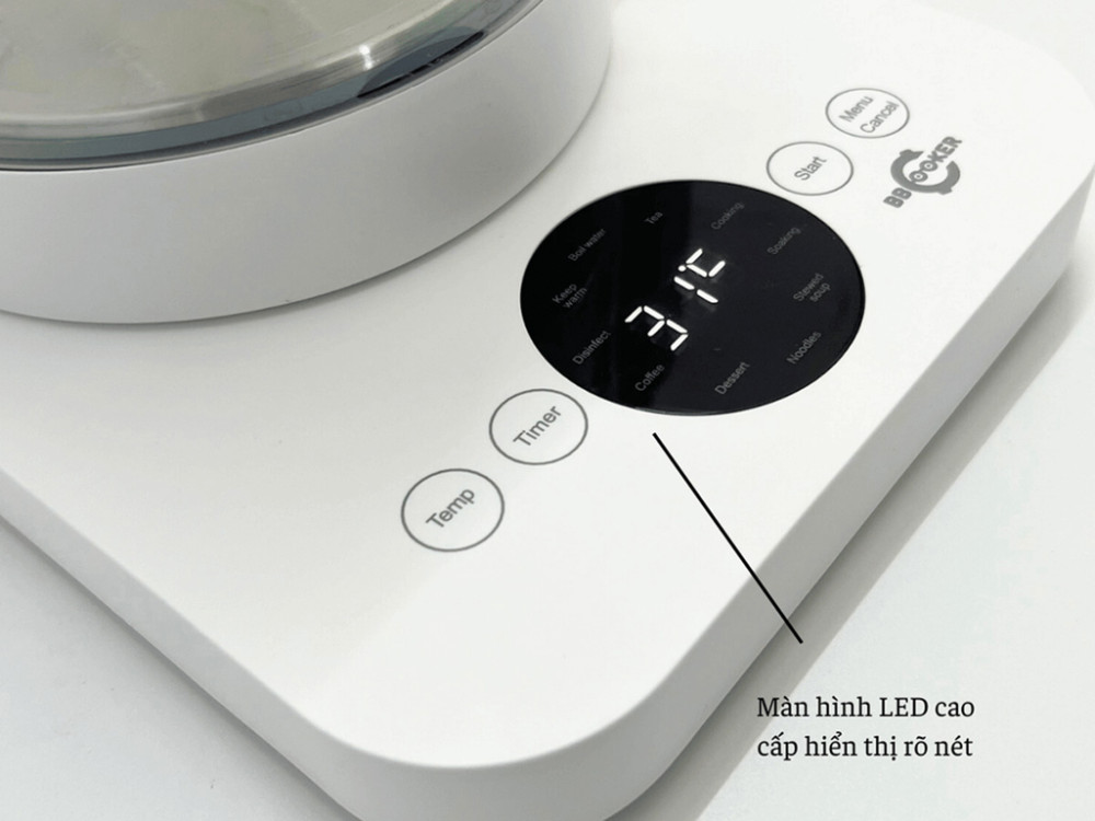Ấm đun nước, chưng yến BBcooker BB15 - Hàng chính hãng
