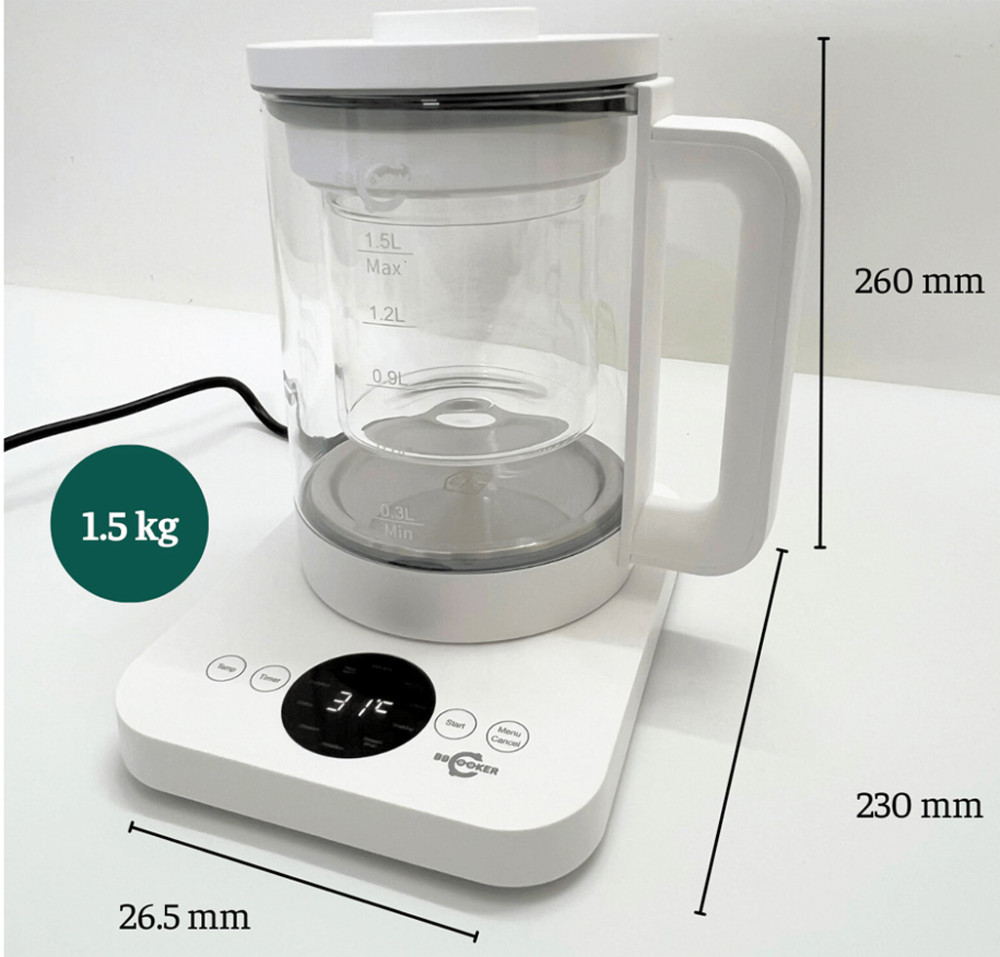 Ấm đun nước, chưng yến BBcooker BB15 - Hàng chính hãng