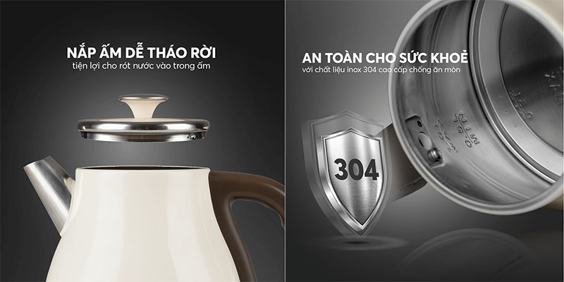 Ấm đun nước siêu tốc Elmich KEE-1775 - Hàng chính hãng