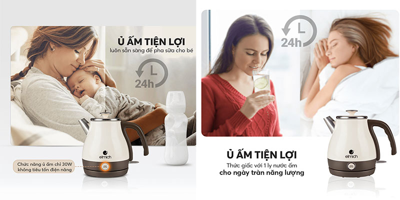 Ấm đun nước siêu tốc Elmich KEE-1775 - Hàng chính hãng