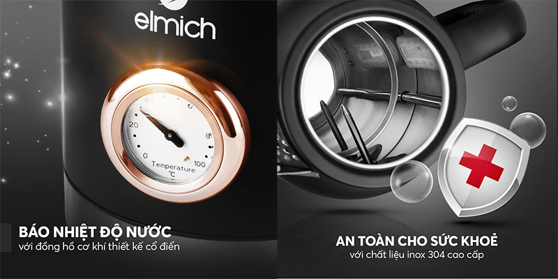 Ấm đun nước siêu tốc Elmich KEE-1777 - Hàng chính hãng