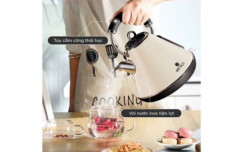 Ấm đun nước siêu tốc Elmich KEE-1778  - Hàng chính hãng