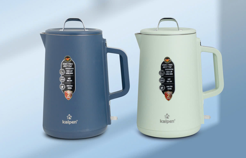 Sở hữu gam màu xanh bạc hà và xanh Shapphire sang trọng