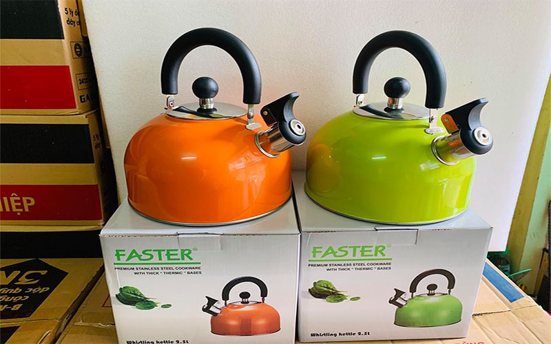 Ấm đun nước từ Faster 2.5L - Hàng chính hãng