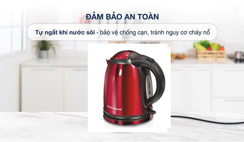 Ấm đun siêu tốc Hamilton Beach 40997-IN - Hàng chính hãng