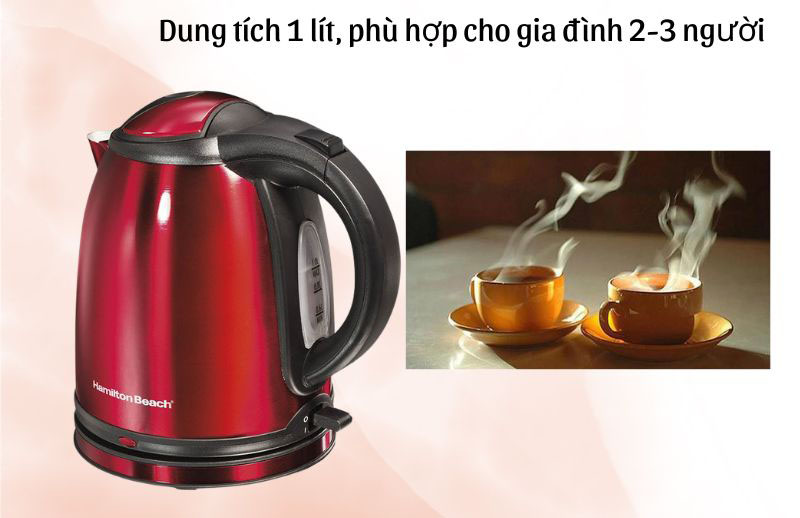 Ấm đun siêu tốc Hamilton Beach 40997-IN - Hàng chính hãng