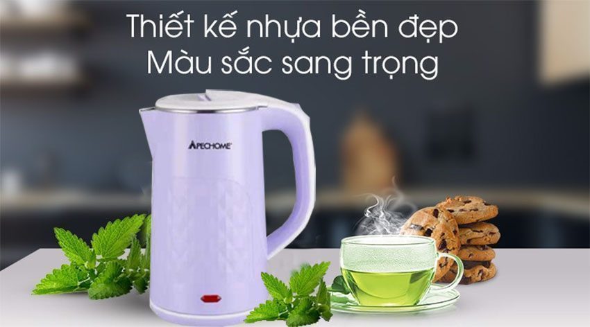 Ấm đun siêu tốc Apechome APH-ST23S - Hàng chính hãng