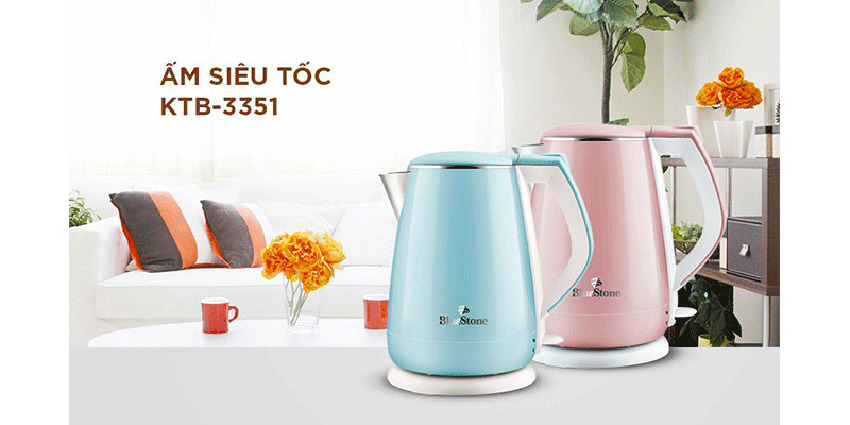 Kích thước của ấm đun siêu tốc Bluestone KTB-3351