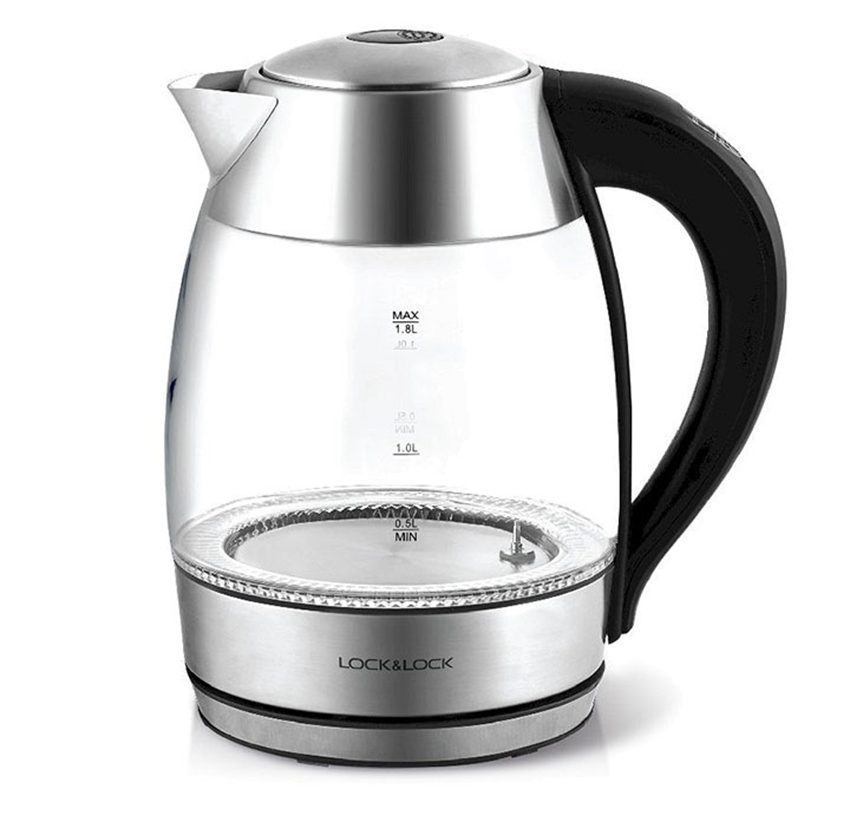 Ấm điện thủy tinh siêu tốc Lock and Lock EJK341 - Hàng chính hãng