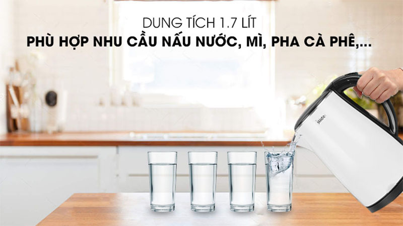 Ấm đun siêu tốc Midea MK-17DS - Hàng chính hãng