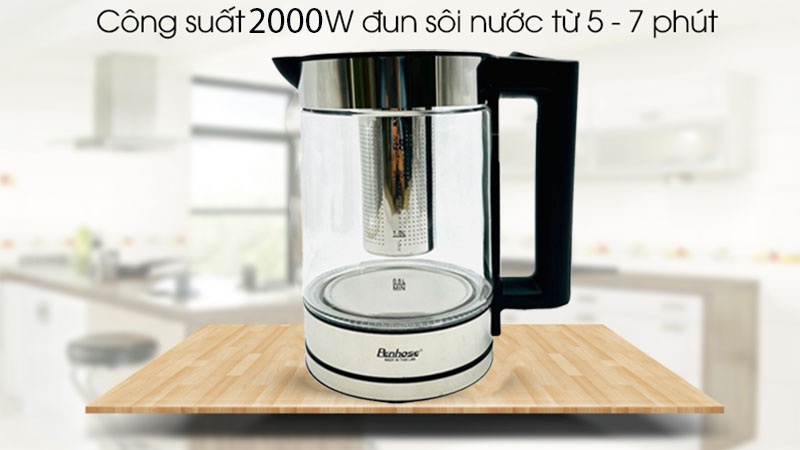 Ấm đun siêu tốc Penhose PH-756 - Hàng chính hãng