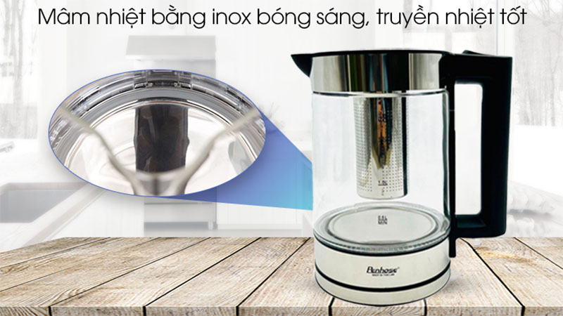 Ấm đun siêu tốc Penhose PH-756 - Hàng chính hãng