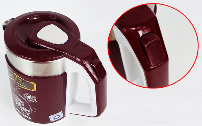 Công tắc điều khiển của Ấm đun siêu tốc Povena PVN-26