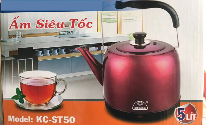 Ấm đun siêu tốc Kim Cương KCST50 - Hàng chính hãng