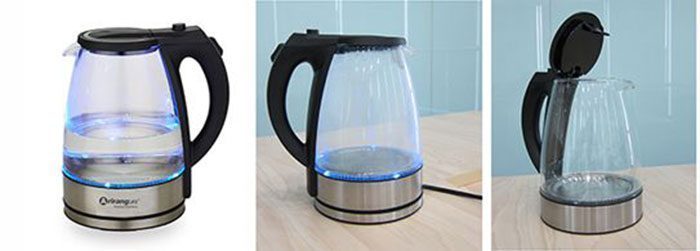 Ấm đun thủy tinh siêu tốc Arirang LIFE EK - AL1843G