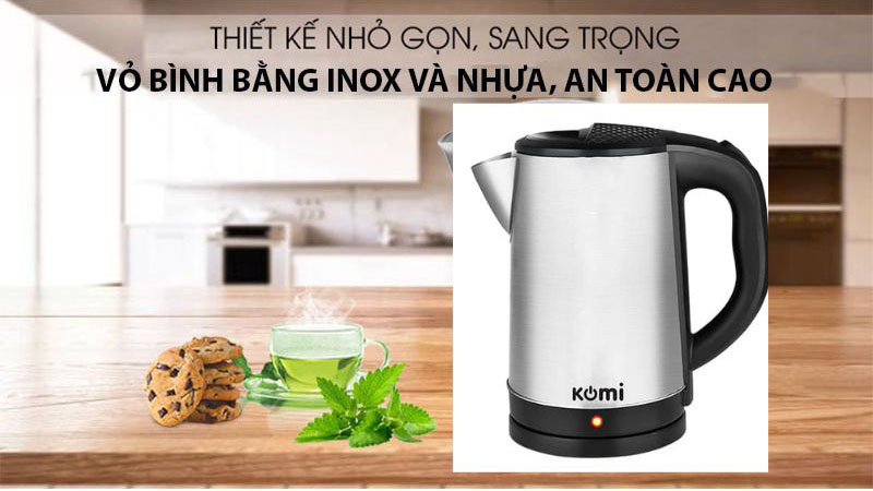 Ấm siêu tốc Komi KM-301 - Hàng chính hãng
