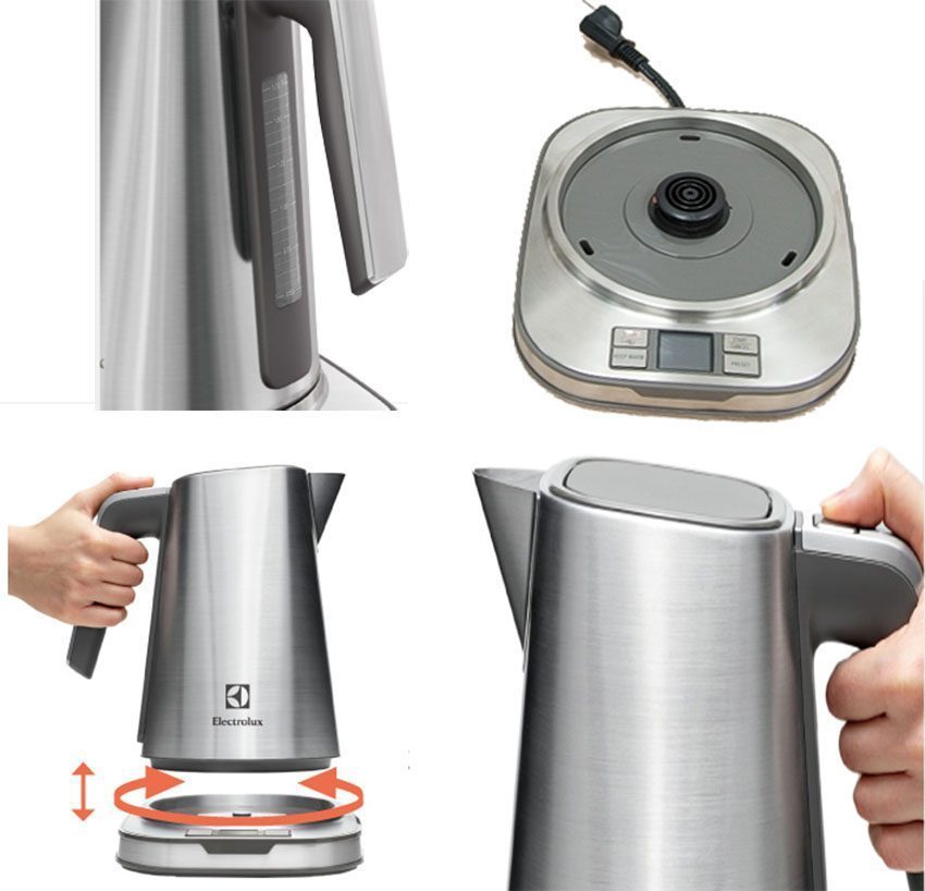 Ấm nước điện Electrolux EEK7804S - Hàng chính hãng
