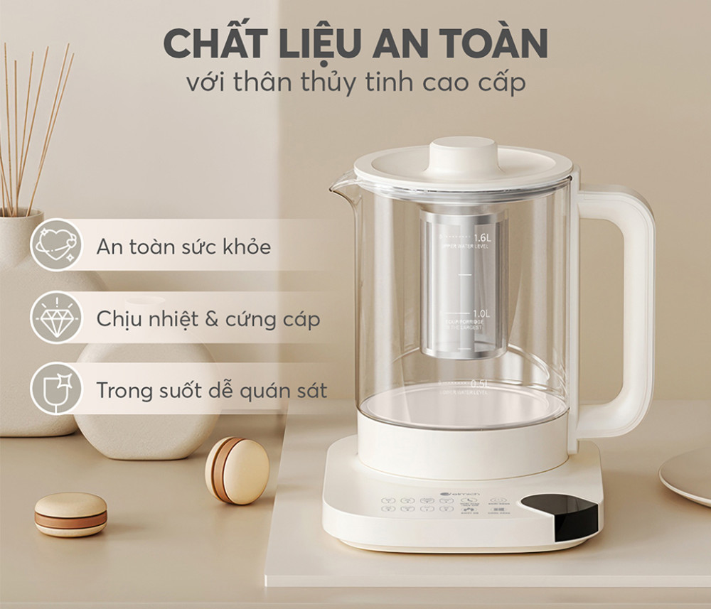 Ấm pha trà đa năng 1.6L Elmich KEE9146 - Hàng chính hãng