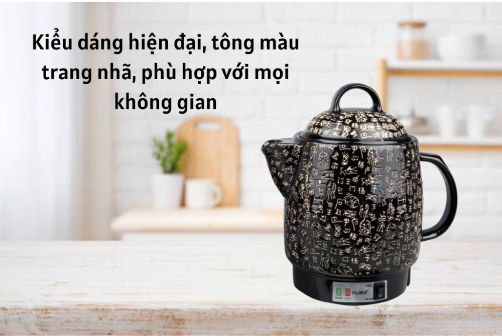 Ấm sắc thuốc điện Fujika FJ-CK33K5/K6 - Hàng chính hãng