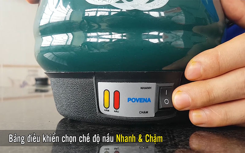 Ấm sắc thuốc điện Povena PVN-8535 - Hàng chính hãng