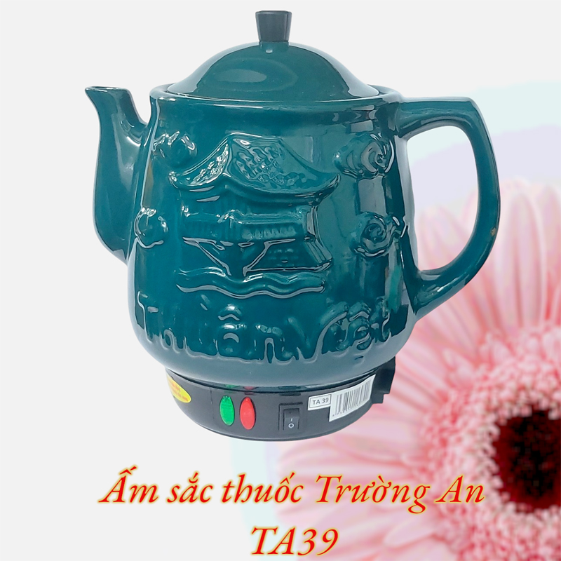 Ấm sắc thuốc Trường An TA39 được làm từ gốm sứ cao cấp