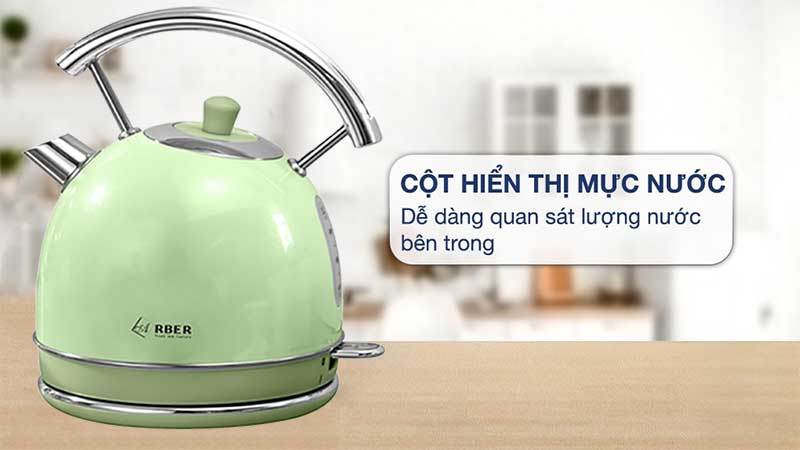 Thang đo mực nước của Ấm siêu tốc Arber AST1.8A GREEN