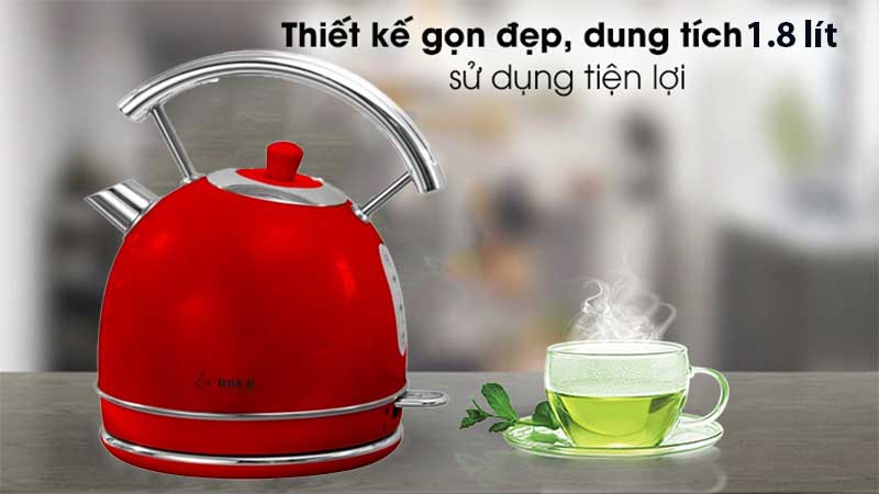 Dung tích của Ấm siêu tốc Arber AST1.8B RED