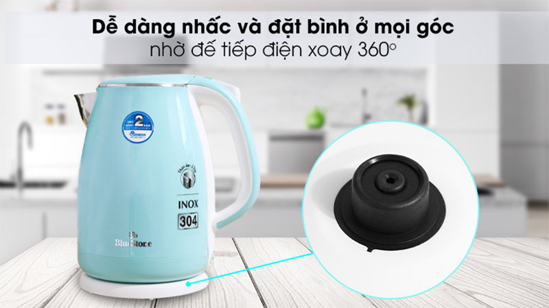 Ấm siêu tốc BlueStone KTB-3458 - Hàng chính hãng