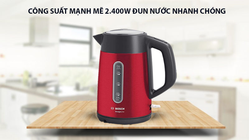 Công suất của Ấm siêu tốc Bosch TWK4P434