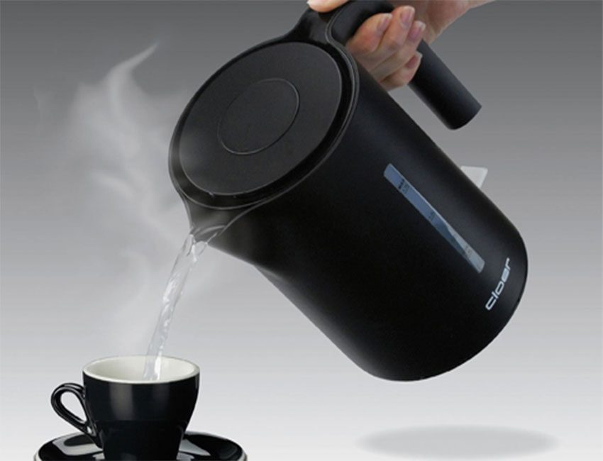 Dung tích lớn 1.7 lít của ấm siêu tốc Cloer 4110