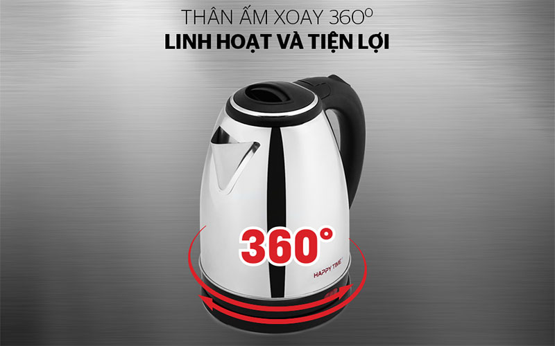 Ấm siêu tốc Happy Time Sunhouse HTD1055 - Hàng chính hãng