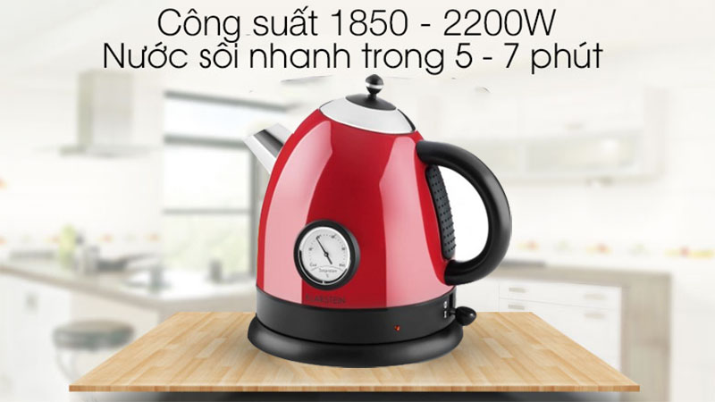 Công suất của Ấm siêu tốc Klarstein Aquavita