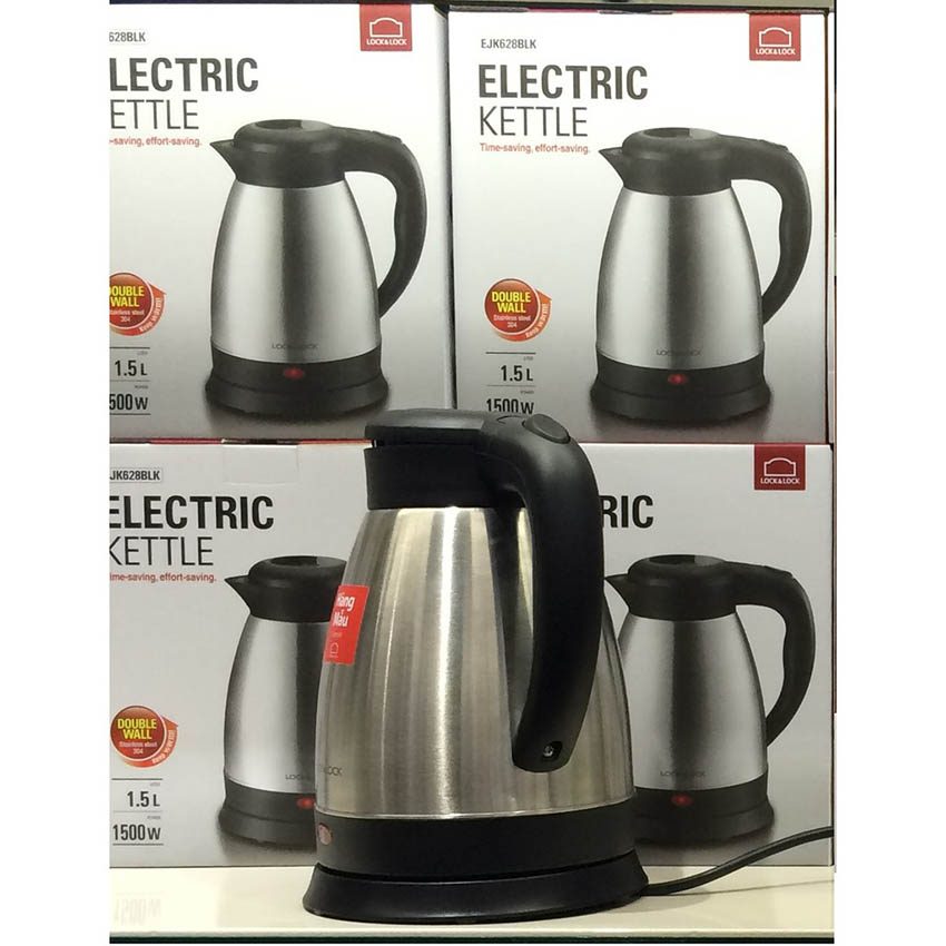 Ấm siêu tốc Lock&Lock EJK628BLK - Hàng chính hãng