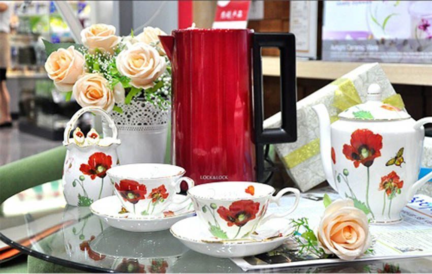 Ấm siêu tốc Lock&Lock ELK-218R - Hàng chính hãng