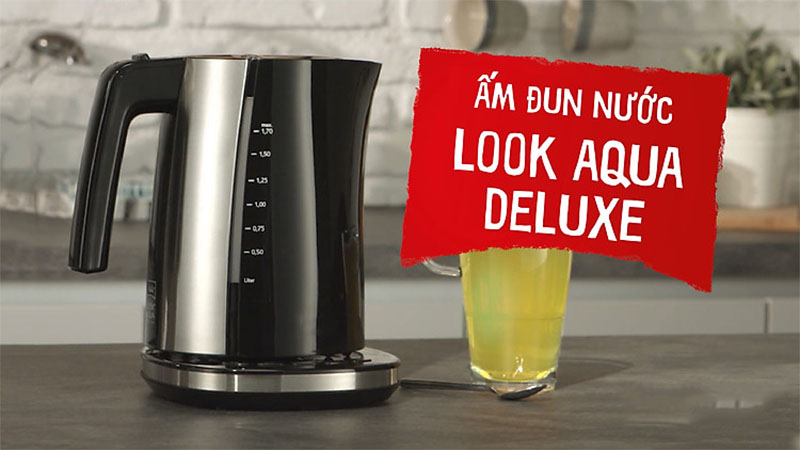 Ấm siêu tốc Melitta Look Aqua Deluxe - Hàng chính hãng