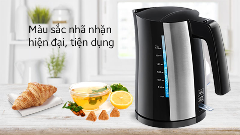 Ấm siêu tốc Melitta Look Aqua II - Hàng chính hãng