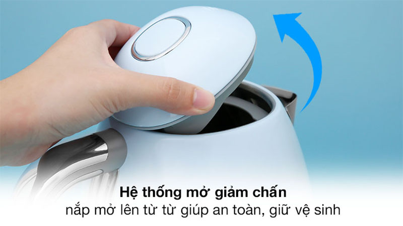 Bình đun siêu tốc Smeg KLF03PBEU - Hàng chính hãng