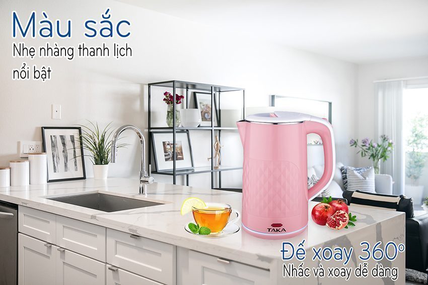 Ấm siêu tốc Taka TKEK218A - Hàng chính hãng