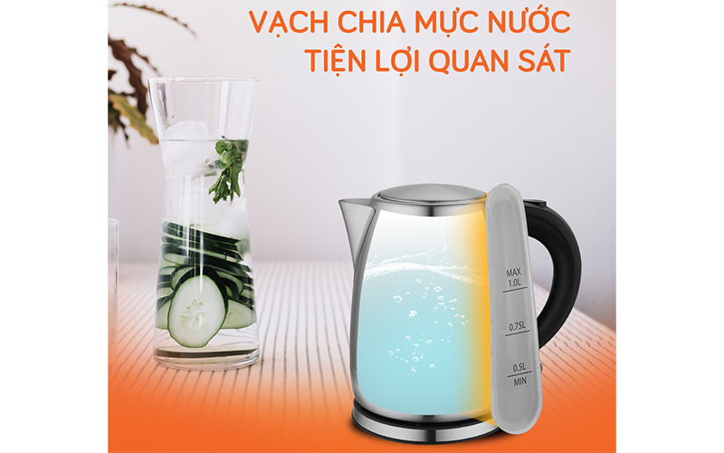 Ấm siêu tốc Unie UE-300 - Hàng chính hãng