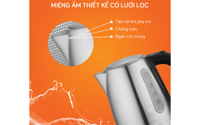 Ấm siêu tốc Unie UE-300 - Hàng chính hãng