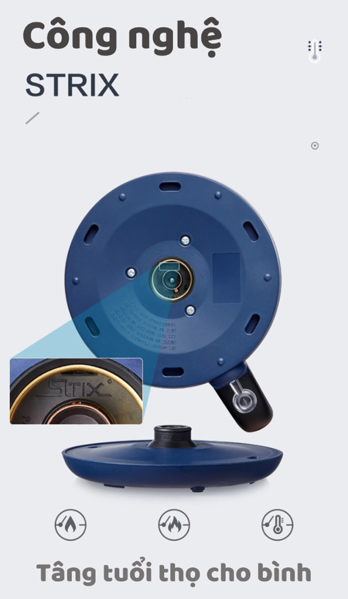 Ấm đun siêu tốc Bear ZDH-C17A1 - Hàng chính hãng