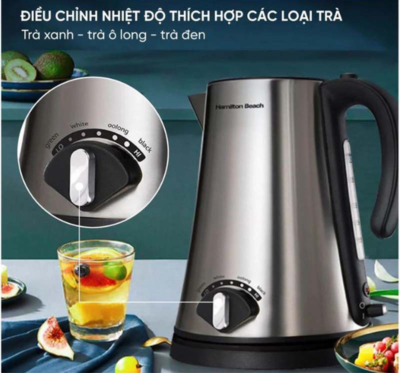 Ấm siêu tốc Hamilton Beach 40992-SAU - Hàng chính hãng