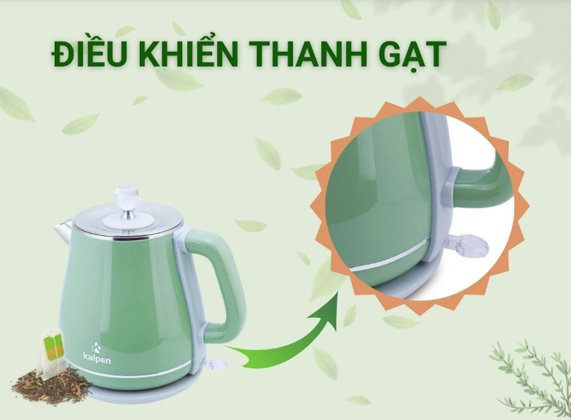 Bình đun nước siêu tốc Kalpen KK9901G - Hàng chính hãng