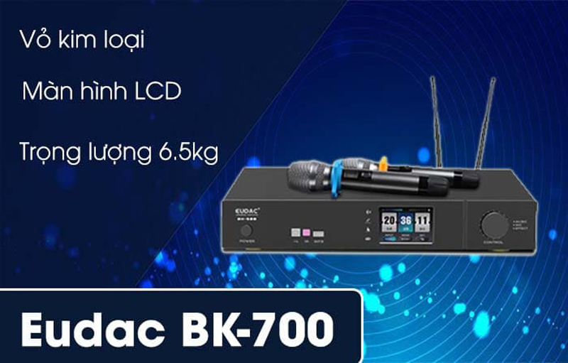 Amply 3in1 Eudac Audio BK-700 - Hàng chính hãng