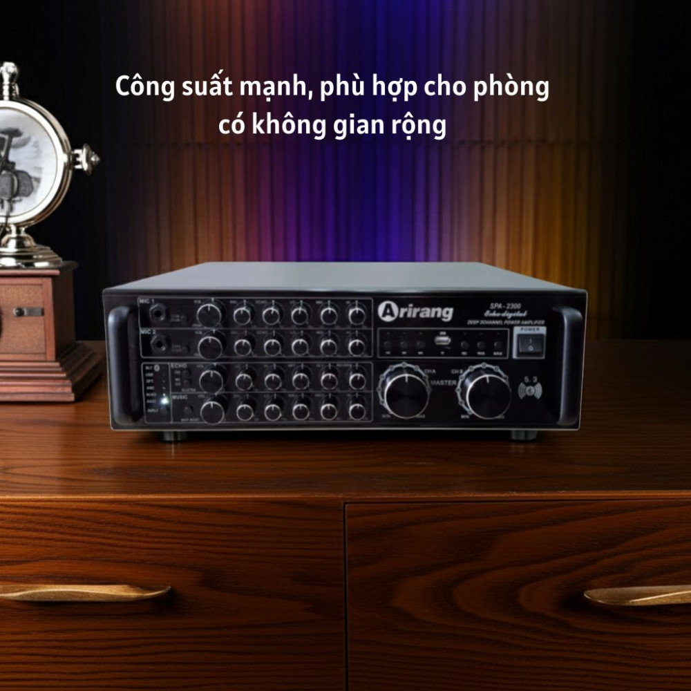 Ampli karaoke Arirang SPA-2300 - Hàng chính hãng