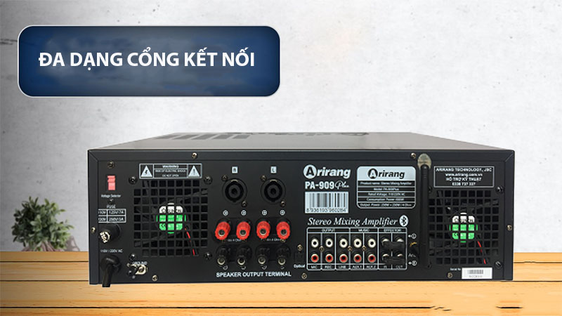 Amply Arirang PA-909 Plus - Hàng chính hãng